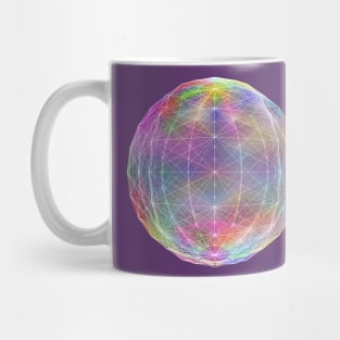 Multi-colored ball. Mug